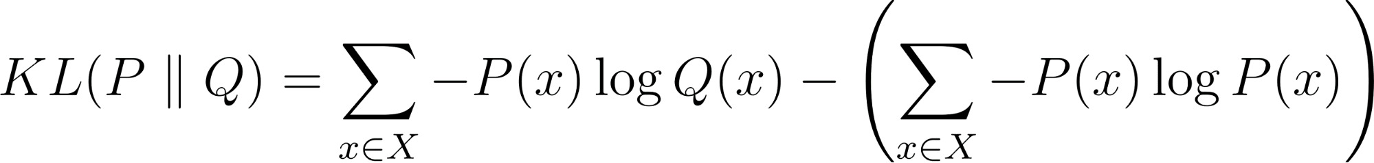 công thức KL divergence